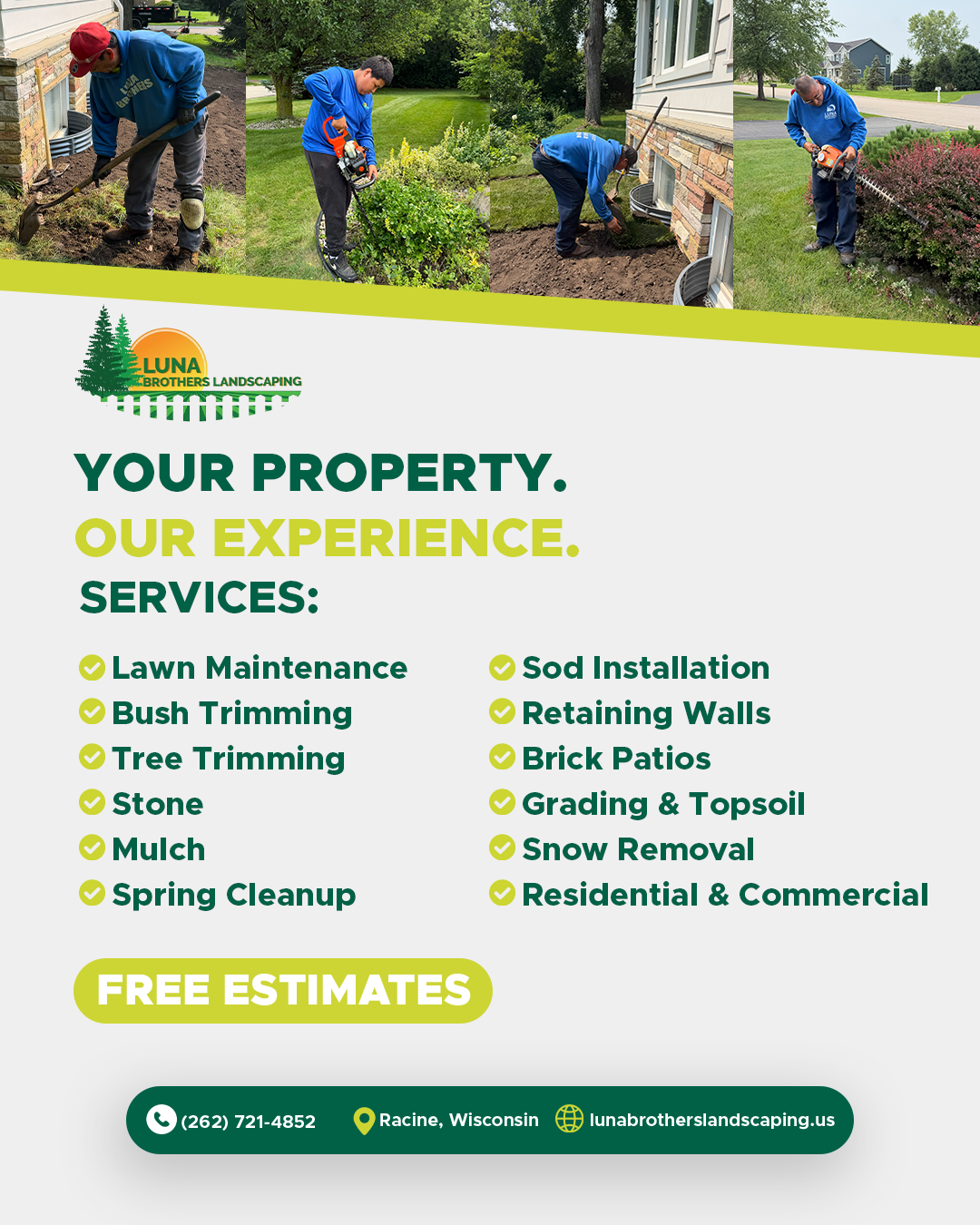 Luna Brothers design: Explore our services